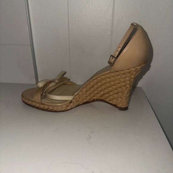 Vintage Dior Espadrille Wedge Sandals - Picture 4 of 12